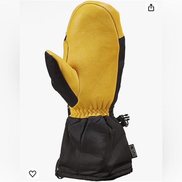 Saranac Winter Ski Gauntlet Mitten with Premium Deerskin Leather/Size: 2XL (NWT) - Picture 3 of 8